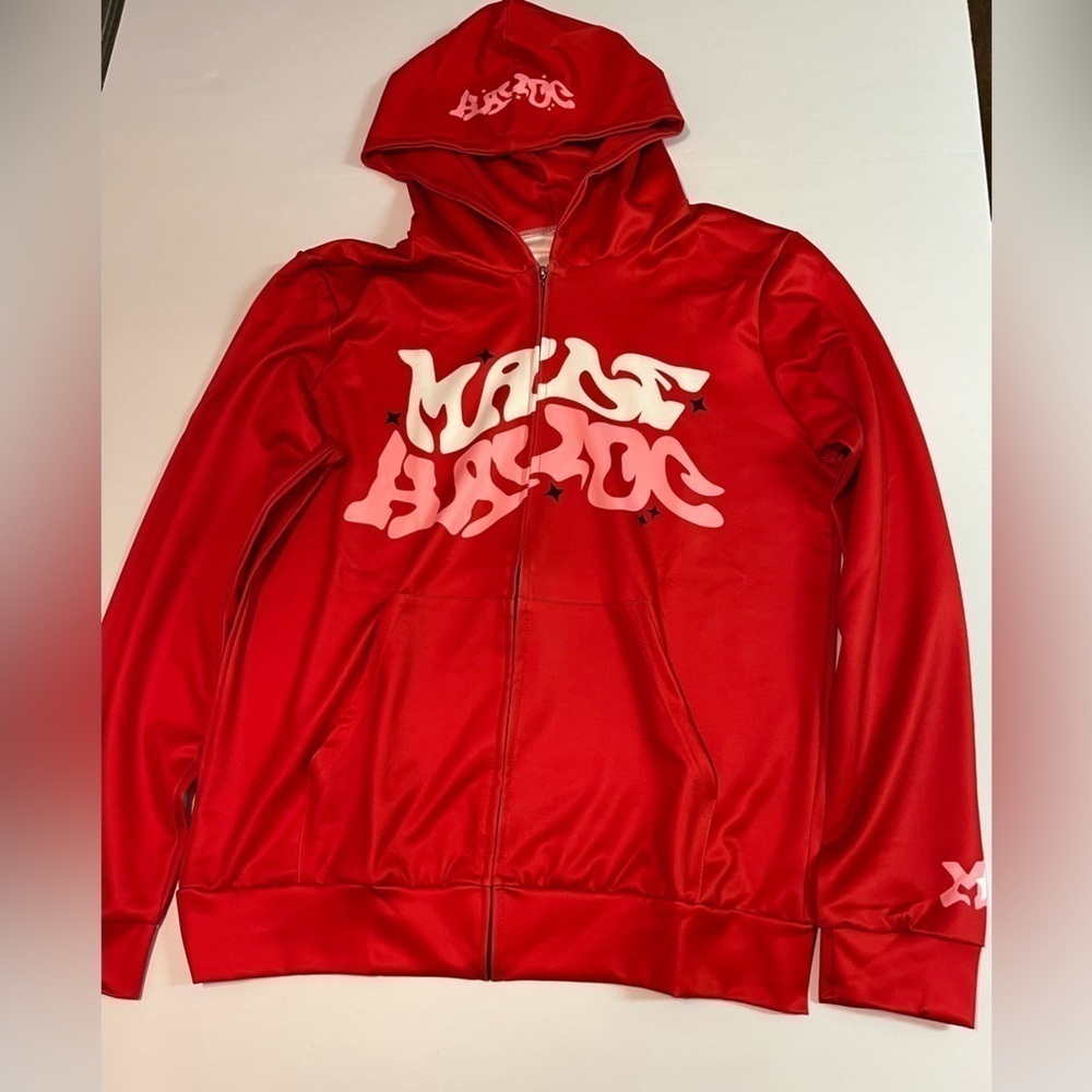 Women’s Made Havoc Y2K Street Zip Up Hoodie New Size 2XL